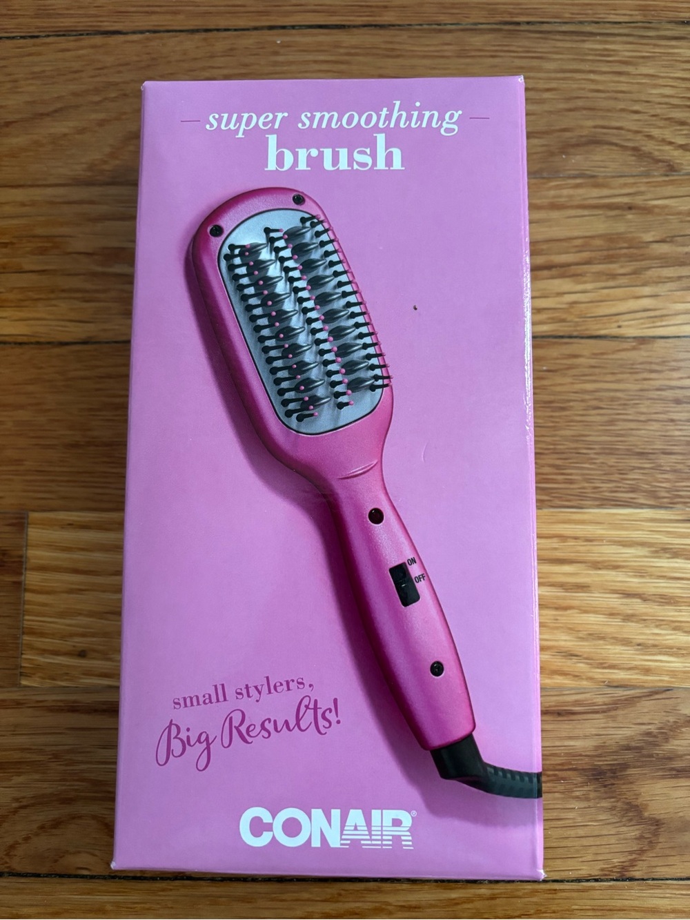 New Conair Super Smoothing Brush - Pink